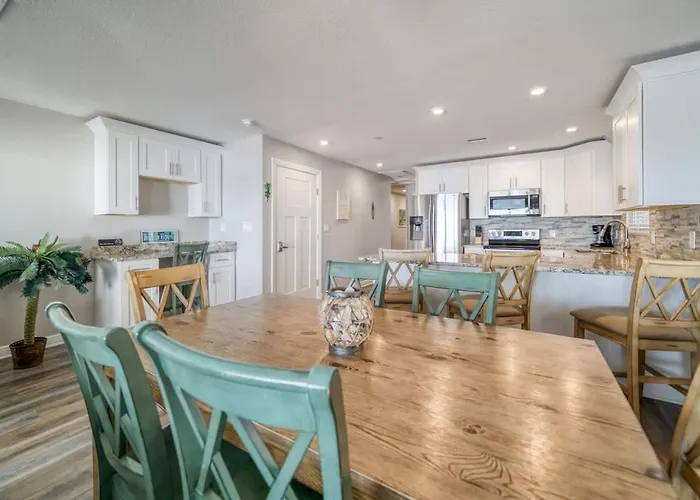 Ferienhaus Four Shores Unit 1 Direct Gulf With Pool & *