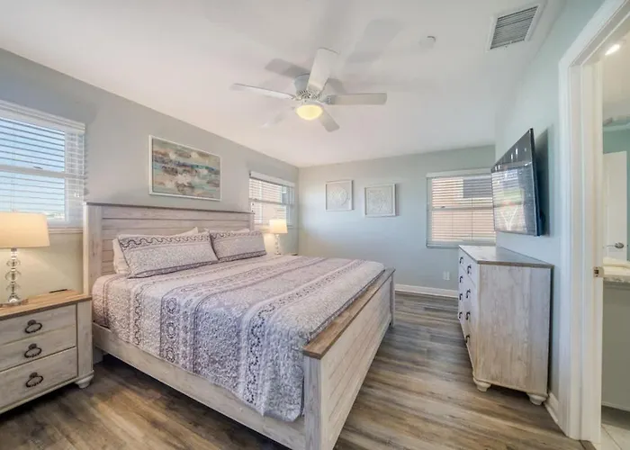 Ferienhaus Four Shores Unit 1 Direct Gulf With Pool & *