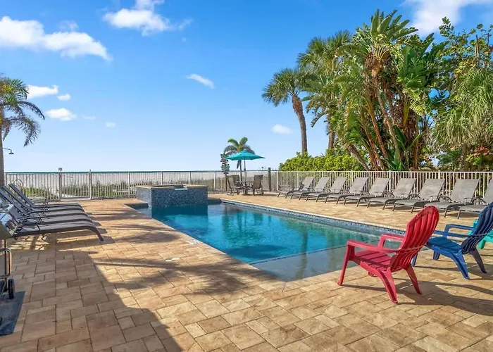 Ferienhaus Four Shores Unit 1 Direct Gulf With Pool &