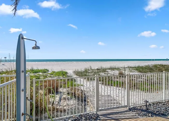 Ferienhaus Four Shores Unit 1 Direct Gulf With Pool & Clearwater Beach