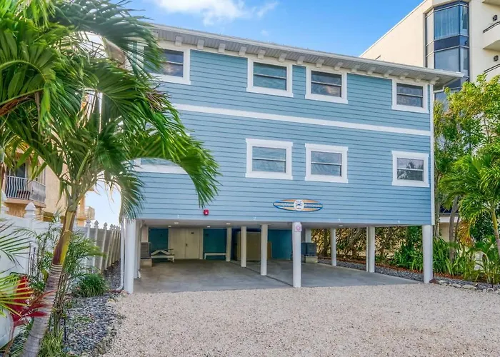 Ferienhaus Four Shores Unit 1 Direct Gulf With Pool &